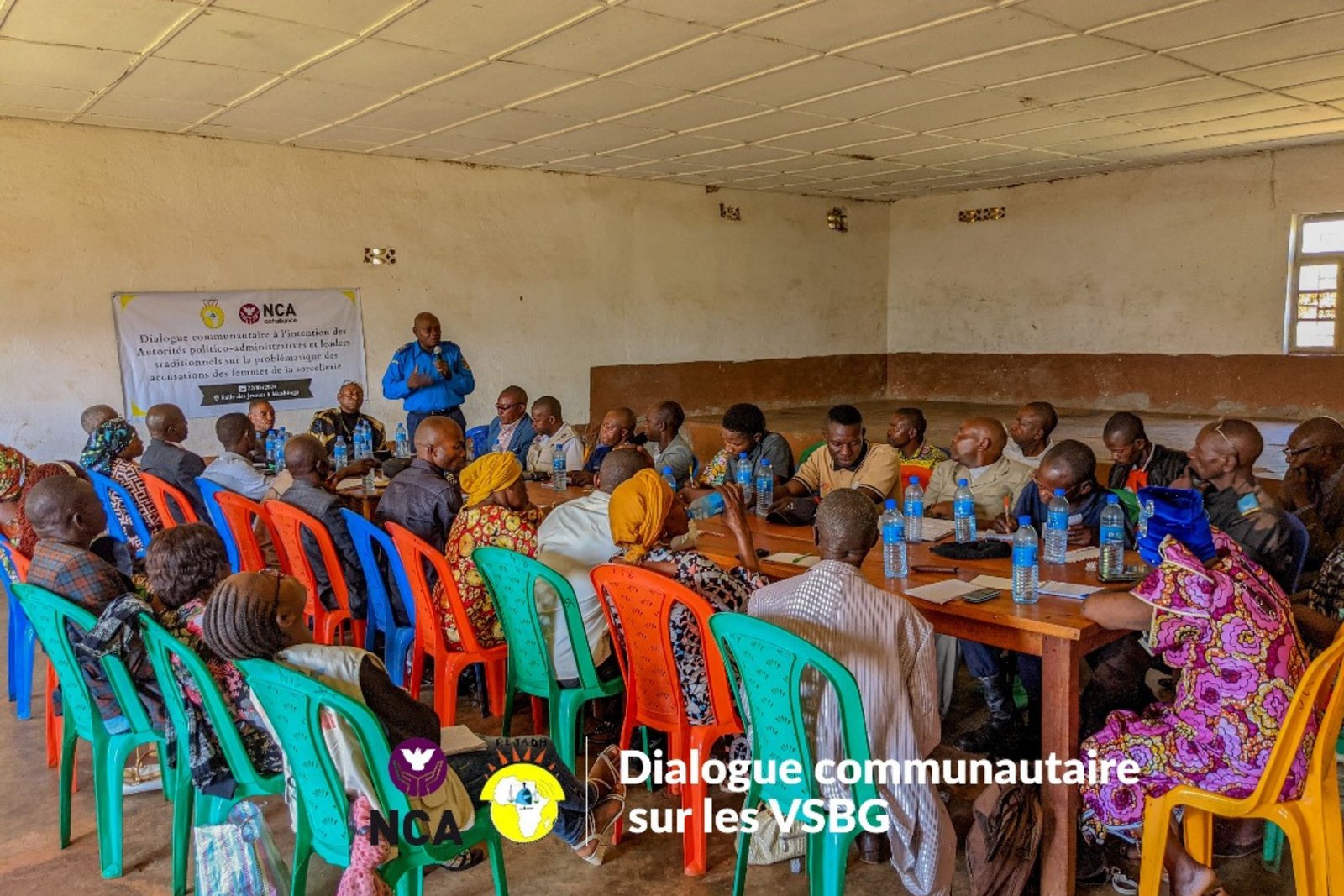 Dialogue communautaire à Mushinga : Mettre fin aux accusations de sorcellerie contre les femmes